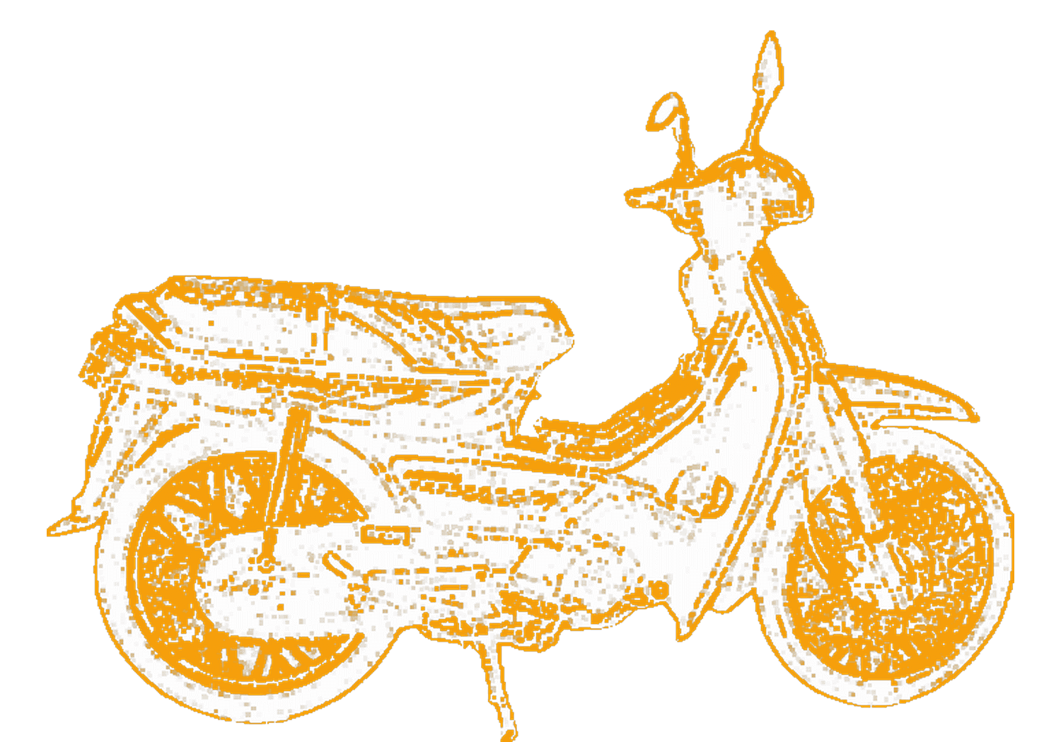 Sketsa Honda Astrea