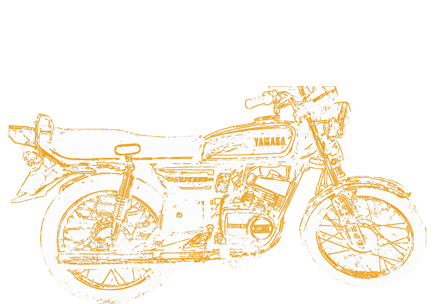 Sketsa Yamaha RX-King
