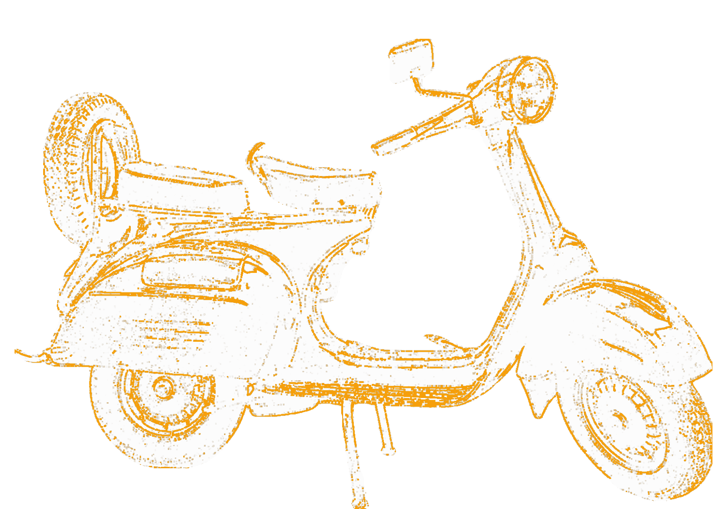 Sketsa Vespa Sprint